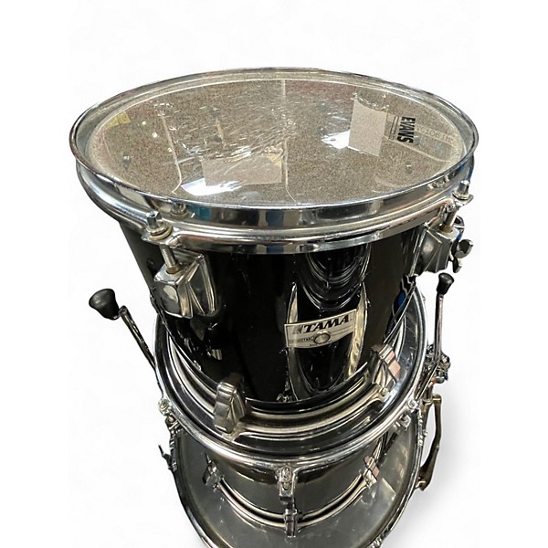 Used 1987 TAMA 4 Piece Swingstar Black Drum Kit