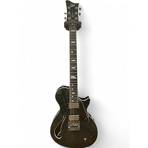 Used ESP LTD BW1 Ben Weinman Trans Charcoal Solid Body Electric Guitar