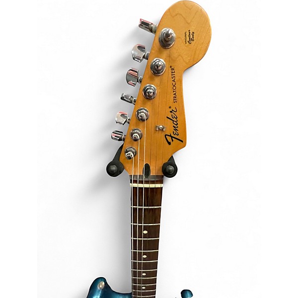 Used Fender Standard Stratocaster Blue Solid Body Electric Guitar