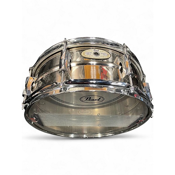 Used Pearl 5X14 Sensitone Snare steel Drum