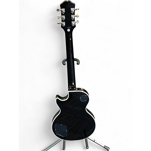 Used 2023 Epiphone Les Paul Custom Silverburst Solid Body Electric Guitar