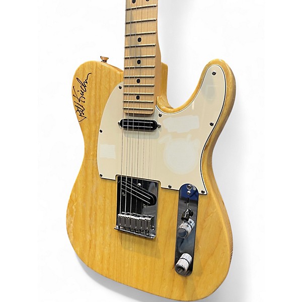 Used Fender American Standard Telecaster Natural Solid Body Electric Guitar