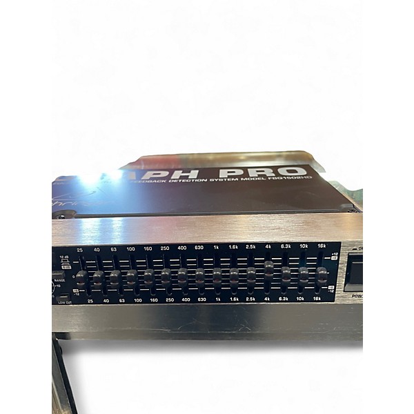 Used Behringer FBQ1502 with Feedback Detection Equalizer