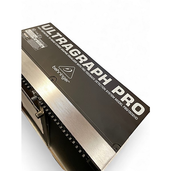 Used Behringer FBQ1502 with Feedback Detection Equalizer