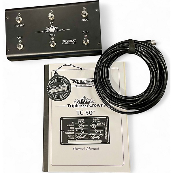 Used MESA/Boogie Triple Crown 50 Tube Guitar Combo Amp