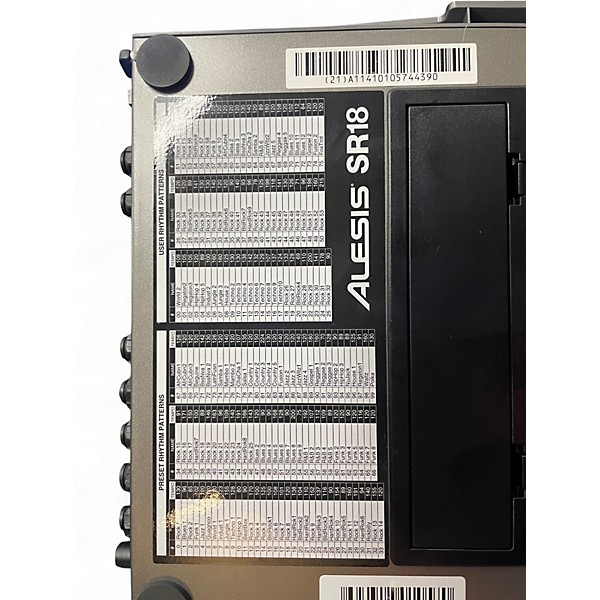 Used Alesis SR18 Drum Machine