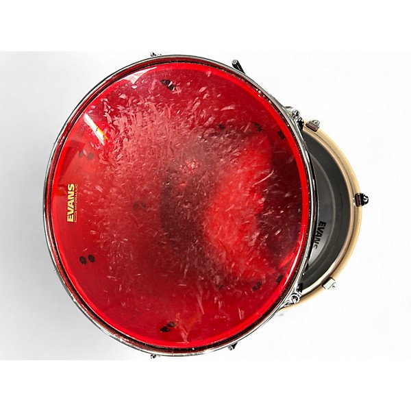 Used Pearl 5 Piece Export Smokey Chrome Drum Kit