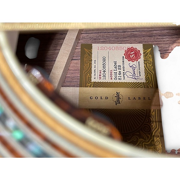 Used Taylor 814E sb 2 Color Sunburst Acoustic Electric Guitar