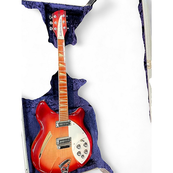 Vintage 1997 Rickenbacker 360 Fireglo Hollow Body Electric Guitar