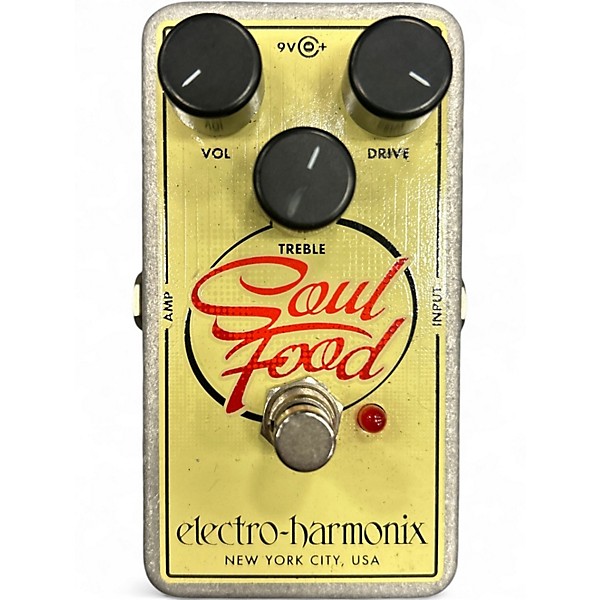 Used Electro-Harmonix Soul Food Overdrive Effect Pedal