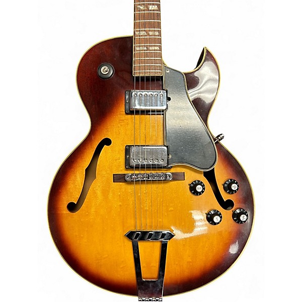 Vintage 1974 Gibson ES175D Sunburst Hollow Body Electric Guitar