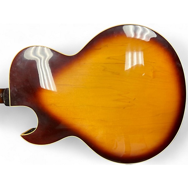 Vintage 1974 Gibson ES175D Sunburst Hollow Body Electric Guitar