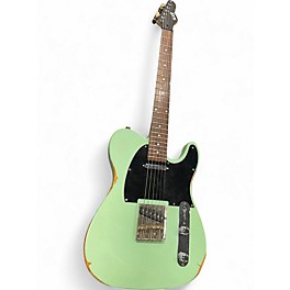 Used Earl Slick SL52 SINGLE CUT T STYLE Green Solid Body Electric Guitar
