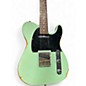 Used Earl Slick SL52 SINGLE CUT T STYLE Green Solid Body Electric Guitar