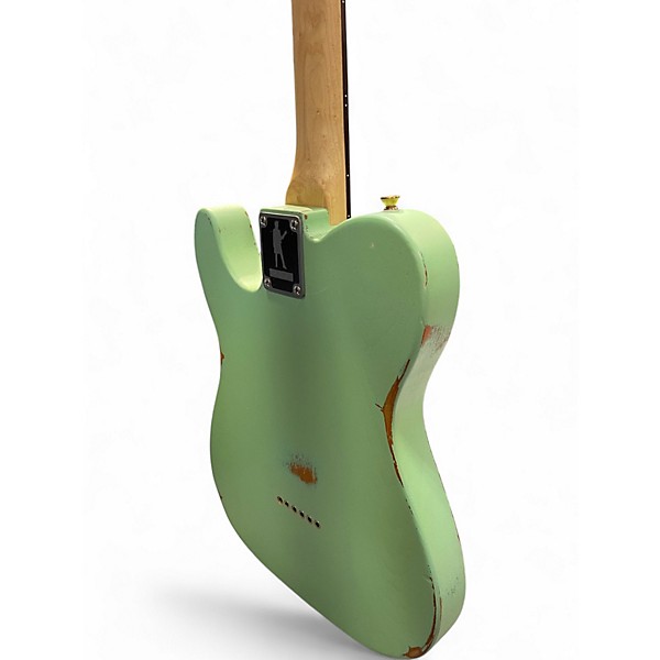 Used Earl Slick SL52 SINGLE CUT T STYLE Green Solid Body Electric Guitar