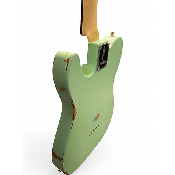 Used Earl Slick SL52 SINGLE CUT T STYLE Green Solid Body Electric Guitar