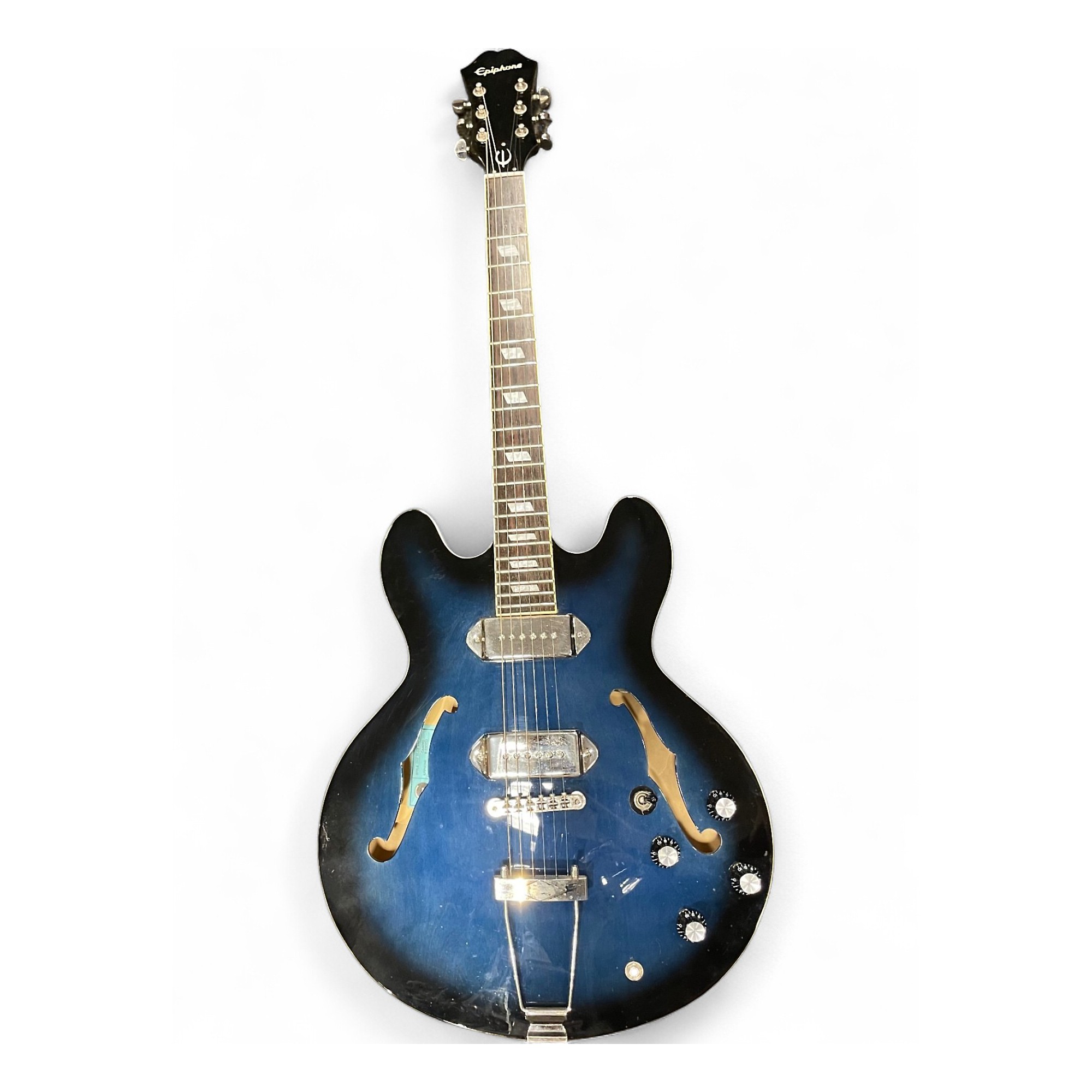 Used Epiphone CASINO GARY CLARK JR BLAK AND BLU Hollow Body
