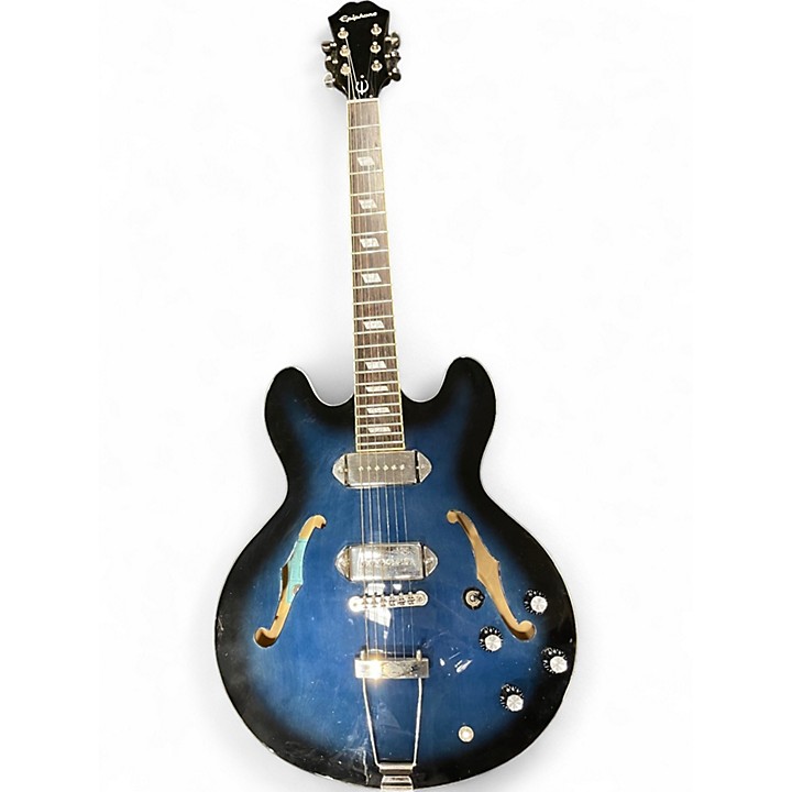 Used Epiphone CASINO GARY CLARK JR BLAK AND BLU Hollow Body