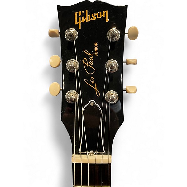 Used 2018 Gibson Billie Joe Armstrong Les Paul Junior Black Solid Body Electric Guitar