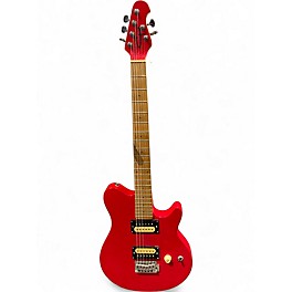 Used OLP MM1 Candy Apple Red Solid Body Electric Guitar