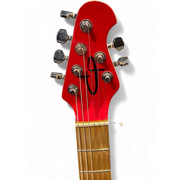 Used OLP MM1 Candy Apple Red Solid Body Electric Guitar