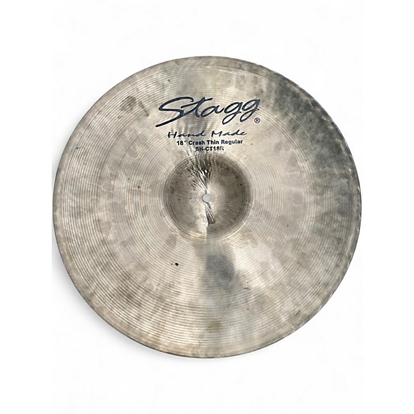 Used Stagg 18in SH HAND MADE THIN CRASH Cymbal