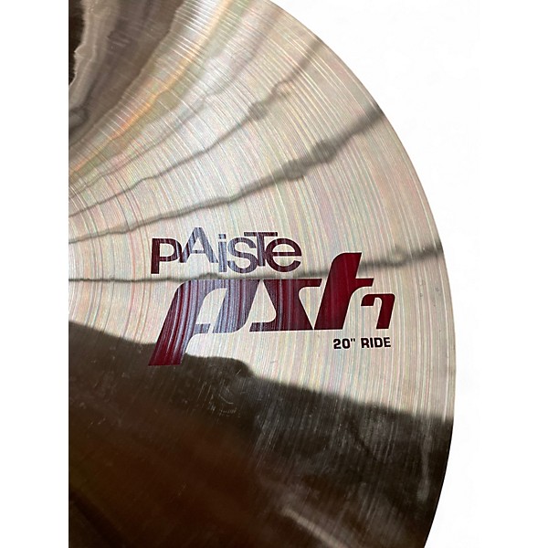 Used Paiste 20in PST7 Ride Cymbal