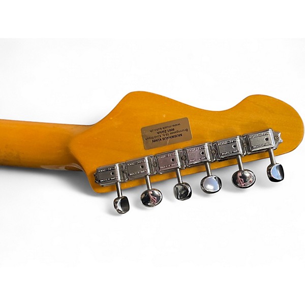 Used Vintage SSS Doube Cut 2 Tone Sunburst Solid Body Electric Guitar