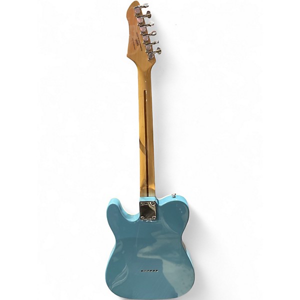 Used Firefly Thinline Blue Hollow Body Electric Guitar