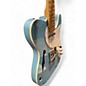 Used Firefly Thinline Blue Hollow Body Electric Guitar