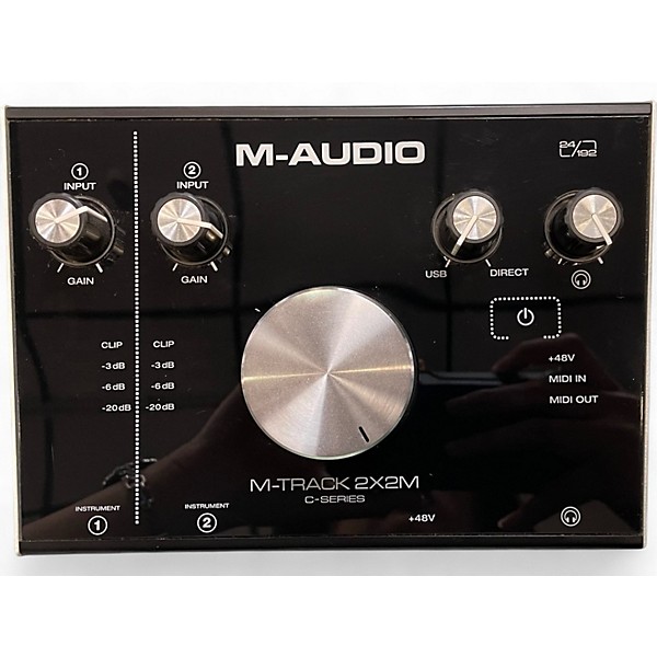 Used M-Audio M-Track 2x2m Audio Interface