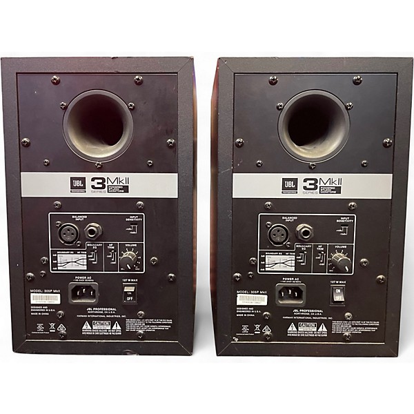 Used JBL 305 MKII PAIR Powered Monitor