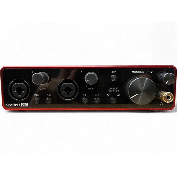 Used Focusrite Scarlett 2i2 Gen 3 Audio Interface