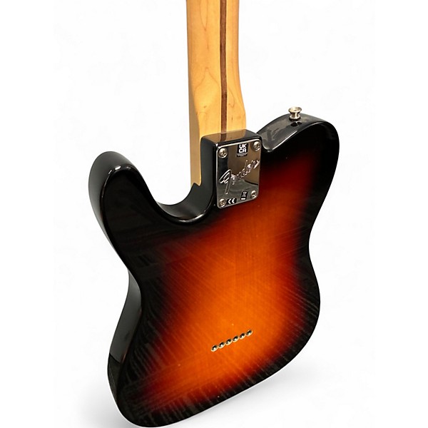 Used 2022 Fender American Performer Telecaster Hum Tobacco Burst Solid Body Electric Guitar