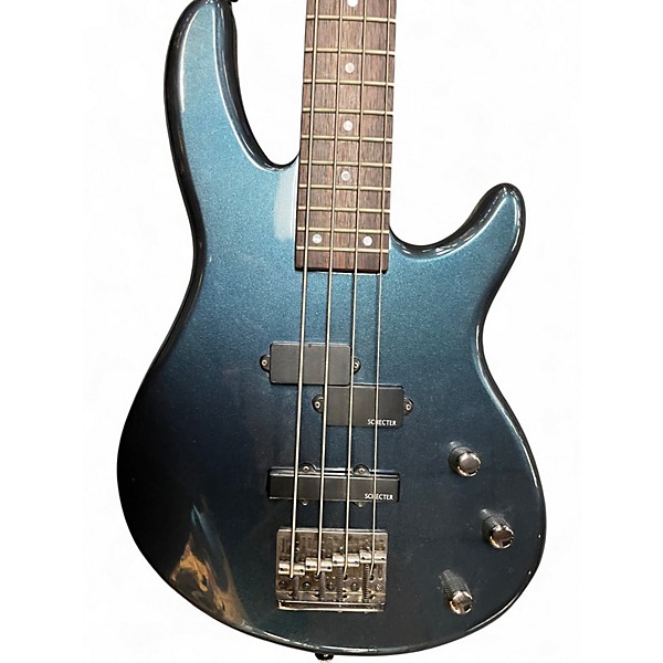 Used Schecter Guitar Research Raiden Deluxe 4 String grey Electric Bass Guitar