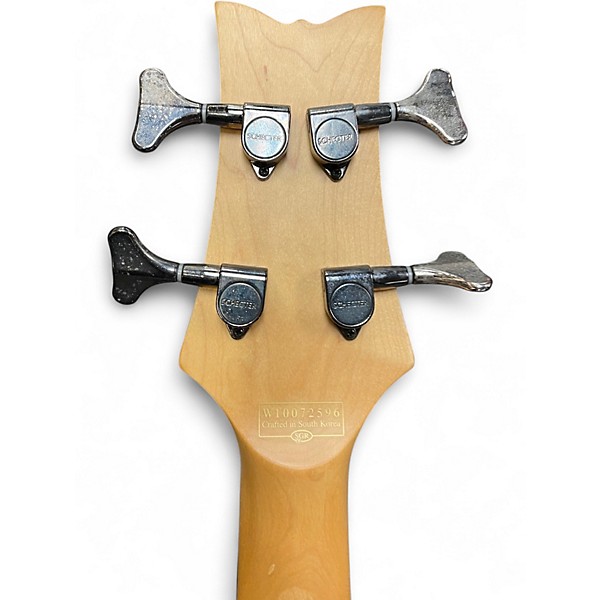 Used Schecter Guitar Research Raiden Deluxe 4 String grey Electric Bass Guitar