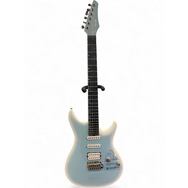 Used Enya Inspire Smart Guitar Light Blue Solid Body Electric Guitar