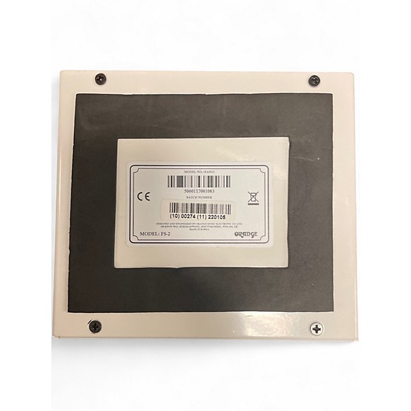 Used Orange Amplifiers FS-2 2-Button Footswitch Pedal