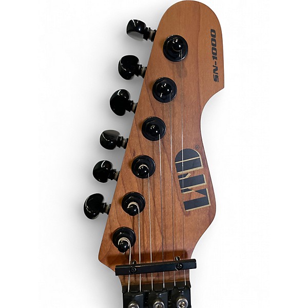 Used ESP SN-1000 Black Solid Body Electric Guitar