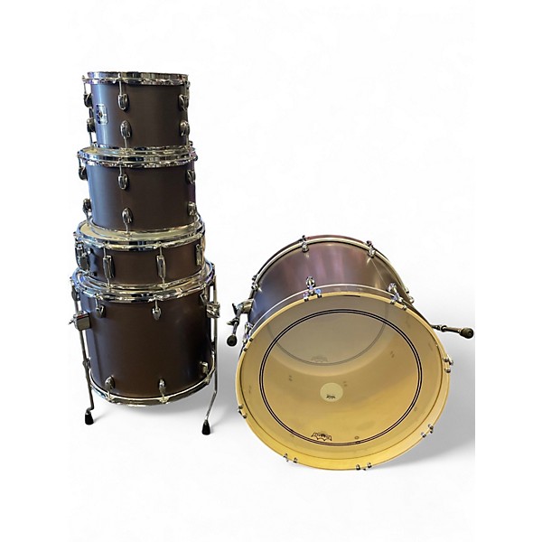 Used Gretsch Drums 5 Piece Energy Gunmetal Gray Drum Kit