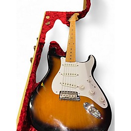 Used Fender American Original 50s Stratocaster 2 Tone Sunburst Solid Body Electric Guitar