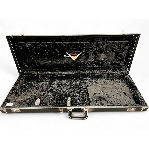 Used Fender American Custom Stratocaster FMT Saphire Blue Transparent Solid Body Electric Guitar