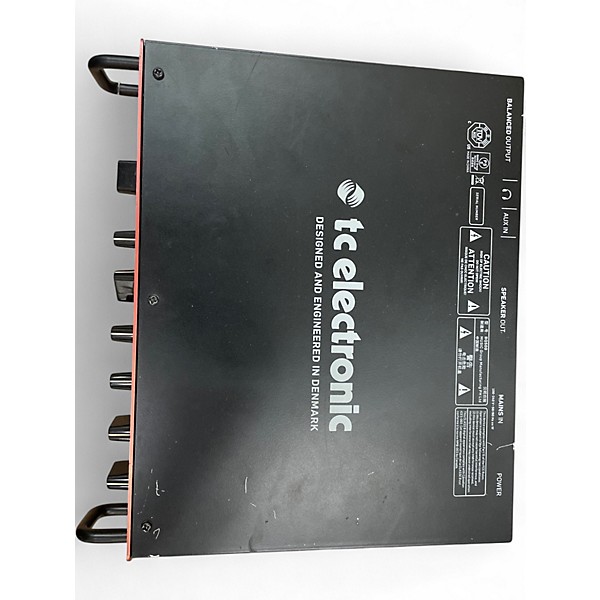 Used 2010s TC Electronic BQ500 500W Bass Amp Head