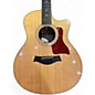 Used Taylor 456CE Natural 12 String Acoustic Electric Guitar