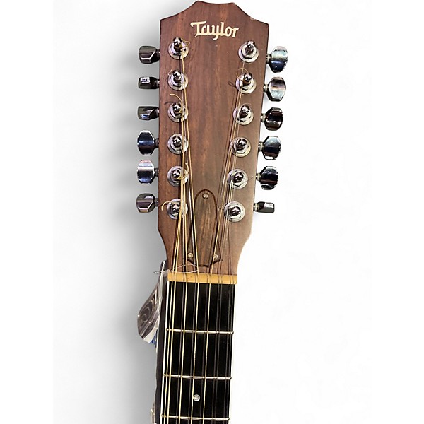 Used Taylor 456CE Natural 12 String Acoustic Electric Guitar