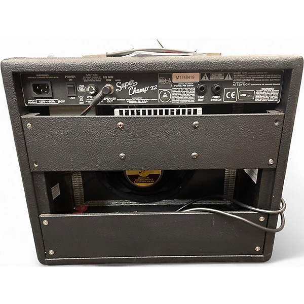 Used Fender Super Champ X2 15W 1x10 Tube Guitar Combo Amp