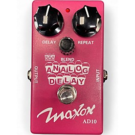 Used Maxon AD10 Analog Delay Effect Pedal