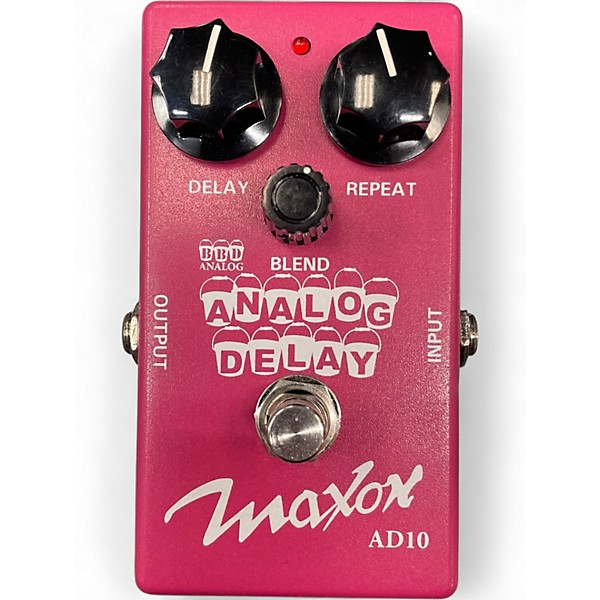 Used Maxon AD10 Analog Delay Effect Pedal