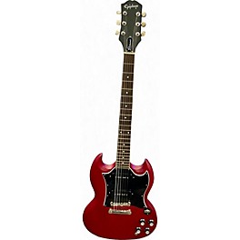 Used Epiphone SG Classic Cherry Solid Body Electric Guitar