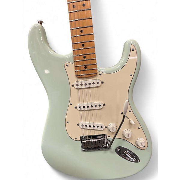Used Fender American Standard Stratocaster Surf Green Solid Body Electric Guitar